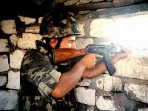 Erməni Ordusuna 90 atəş zərbəsi endirildi