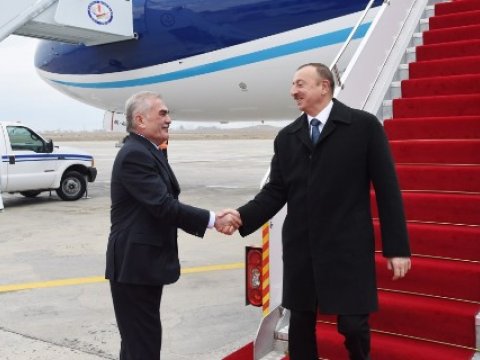 İlham Əliyev Naxçıvanda - FOTO 