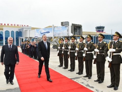  İlham Əliyevin Naxçıvan səfəri başa çatıb 