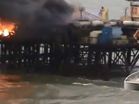 "Günəşli"də itkin düşmüş neftçilərin axtarışı davam edir