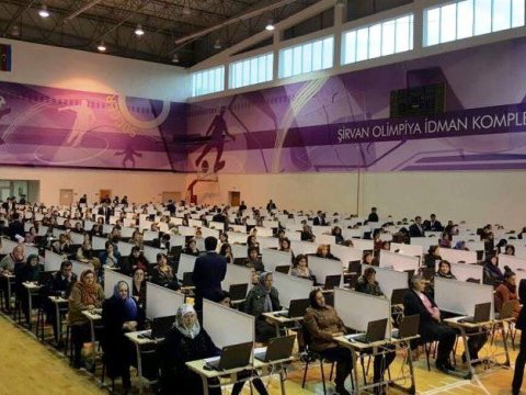 Bu gün 6500-dən çox müəllim imtahan verir