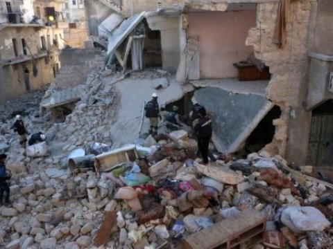 Hələbə raket zərbəsi endirildi: 30 nəfər öldü 