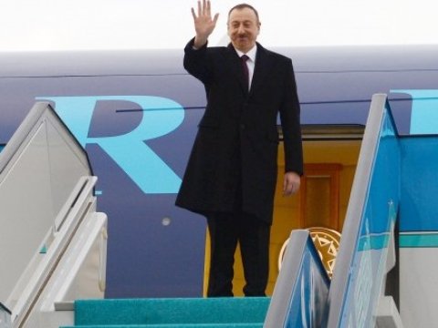 İlham Əliyevin Çin səfəri başa çatıb