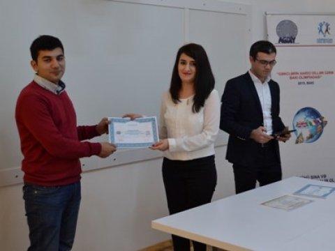 Bakı Olimpiadasının qalibləri mükafatlandırıldı - FOTOLAR