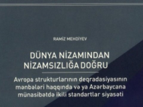   Ramiz Mehdiyevin yeni kitabı çap edilib