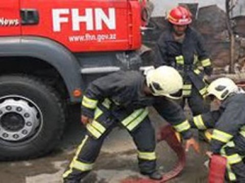  Məktəbəqədər kurs mərkəzində yanğın olub  