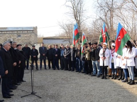 Cəbhə bölgəsində yeni xəstəxana açıldı