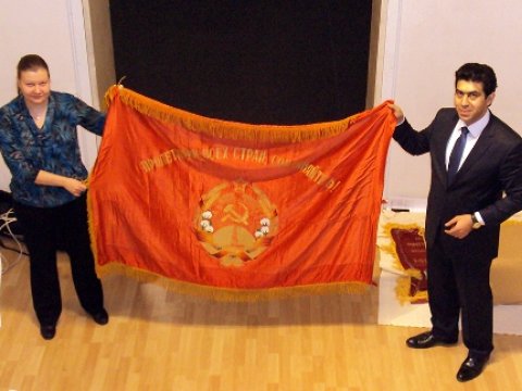 Rusiya Muzeylərində Azərbaycana aid bayraqlar aşkar olunub