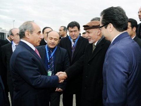 Əfqanıstan prezidenti Bakıya gəldi