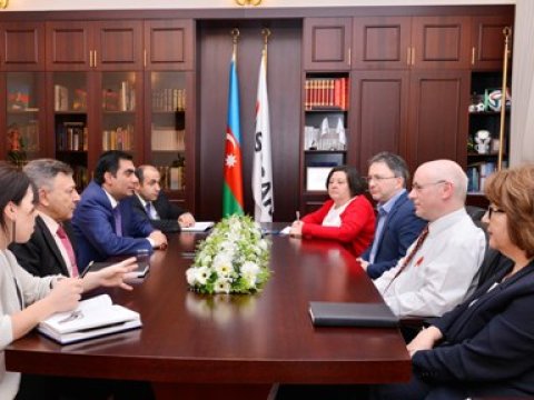  Elmar Qasımov Heriot-Vatt Universitetinin nümayəndələri ilə görüşdü