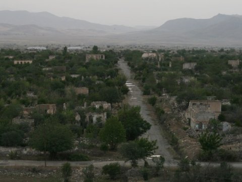 Rus fotoqraf işğal bölgəsinə getdi - İran Qarabağda su anbarı tikir - FOTOLAR+YENİLƏNİB