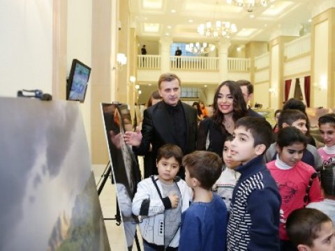 Leyla Əliyeva "Göygöl Milli Parkı" sənədli filminin təqdimatında iştirak edib - Foto  