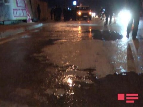  Sabunçu yolu qaz sızması səbəbindən bağlanıb 