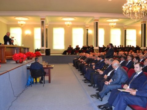 Horadizdə yerli əhəmiyyətli məsələlərə dair müşavirə keçirildi