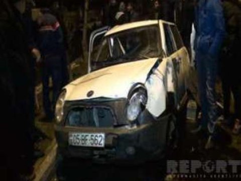   Zərbədən 15 metr kənara düşən sürücü dünyasını dəyişib 