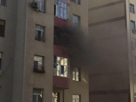  Xırdalanda yaşayış binasında yanğın - 25 nəfər təxliyyə olunub 
