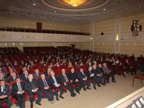 Abel Məhərrəmovdan universitetin doktorantlarına çağırış - FOTOLAR