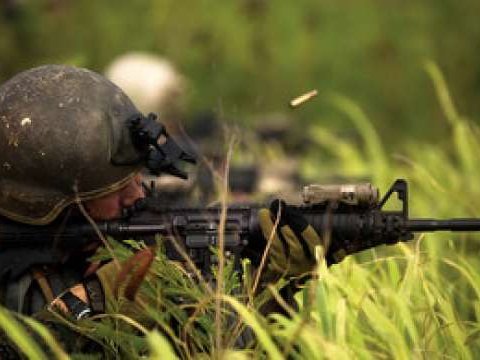 Düşmən mövqelərinə 112 atəş zərbəsi endirildi