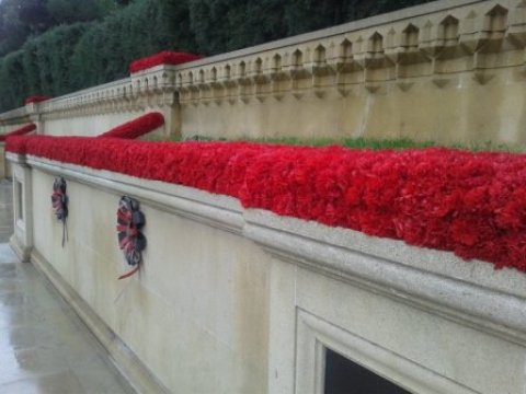 Şəhidlər Xiyabanını “20 Yanvar”a hazırlayılar - FOTOLAR