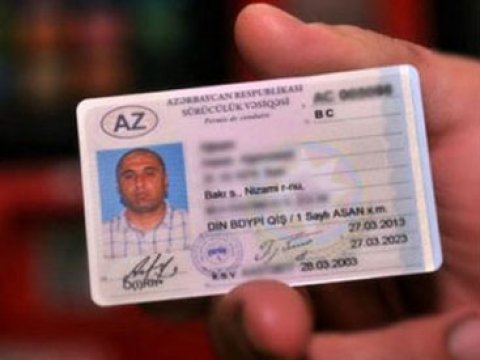 Azərbaycanda bir ildə 50977 nəfərə sürücülük vəsiqəsi verilib