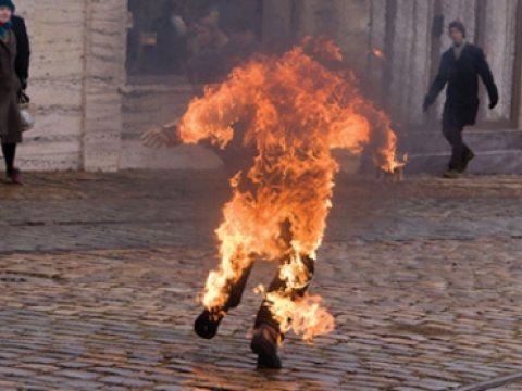  Paytaxt sakini özünü yandırdı  