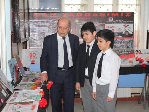 “Gənc İstedadlar” 20 Yanvar şəhidlərini andı - FOTO