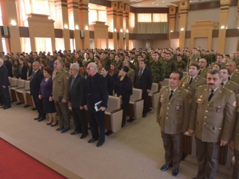 FHN 20 Yanvar şəhidlərini andı - FOTO