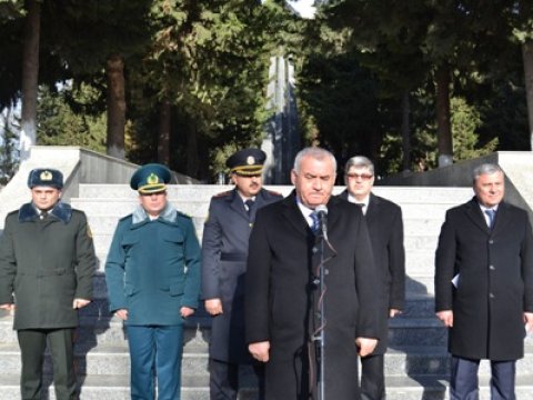 20 Yanvar şəhidləri cəbhə bölgəsində də yad edilib