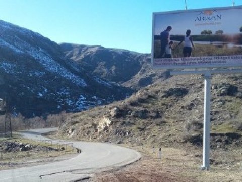 Ermənilər Laçında yeni kənd salırlar - FOTOLAR