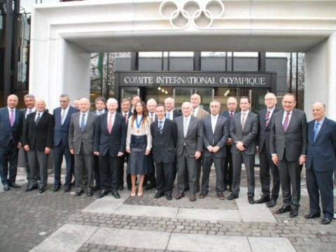 Avropa Olimpiya Komitəsi Mehriban Əliyevaya orden verdi