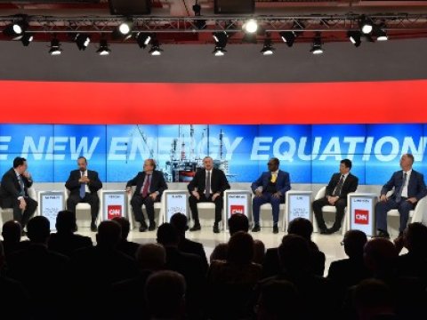  Prezident “Yeni enerji tarazlığı” mövzusunda sessiyasında iştirak edib 