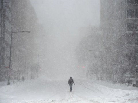 ABŞ-dakı qar fırtınasında ölənlərin sayı 18-ə çatıb