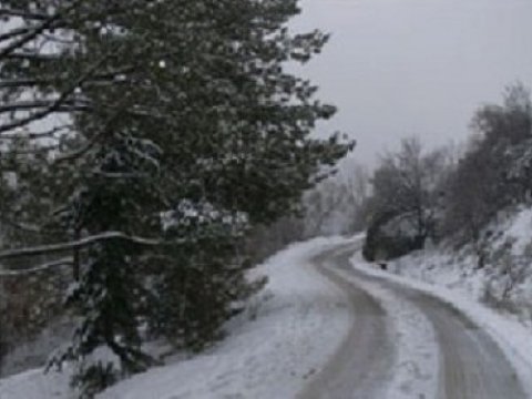 Bakı-Quba yolu buz bağlayıb - XƏBƏRDARLIQ