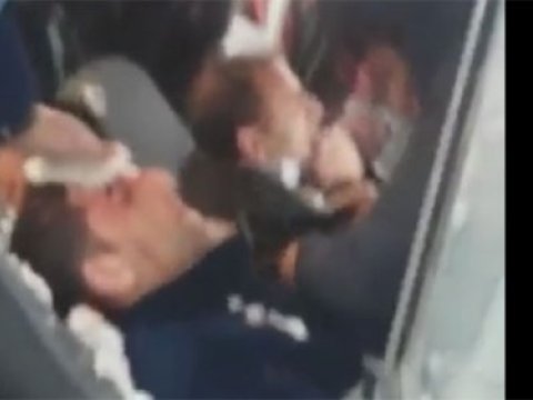 Bakıda buzlu yolda qəza: oğlanın boynu sındı – VİDEO 