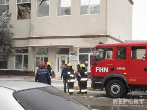 Bakıda univermaq uçqununun altında qalanlar xəstəxanaya yerləşdirildilər 