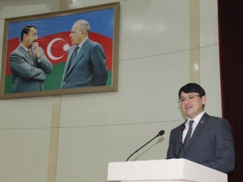 Fuad Muradov Sərhəd Xidmətinin Akademiyasında gənclərlə görüşüb - FOTO