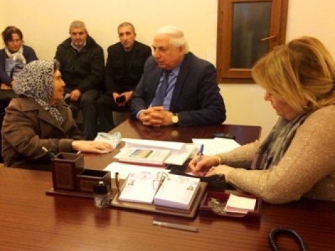  Əlillər mənzil növbələrinin gecikməsindən şikayətlənib- Fotolar 