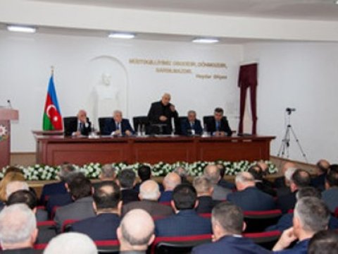  Baş nazirin müavini Şəki sakinləri ilə görüşüb 