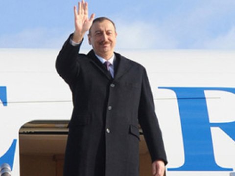 İlham Əliyev Birləşmiş Ərəb Əmirliklərinə getdi