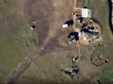 Azərbaycan Ordusu düşmənin mövqelərini belə vurdu - VİDEO