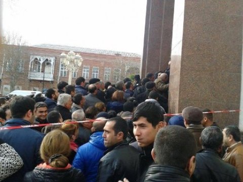  Polislə sakinlər arasında qarşıdurma olmayıb -Gəncə ŞİH 