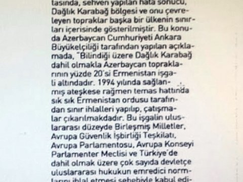 “Sabah” qəzeti Azərbaycandan üzr istəyib - FOTO