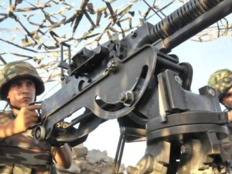 Ordumuz düşmən mövqelərinə 122 atəş zərbəsi endirdi