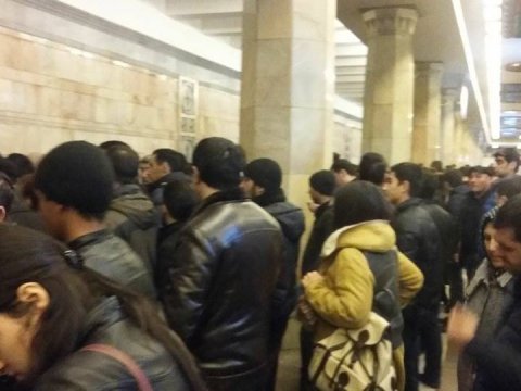  Bakı metrosunda həyəcan