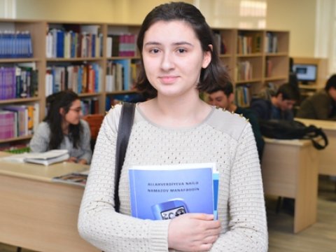 Prezident təqaüdü alan tələbə: “Uğur qazanmaq zəhmət və təhsildən asılıdır” - MÜSAHİBƏ