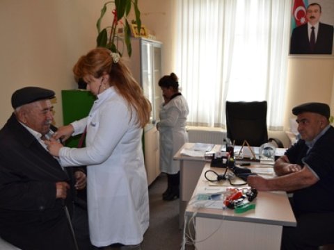 Füzulidə əhalinin pulsuz tibbi müayinəsi keçirilir