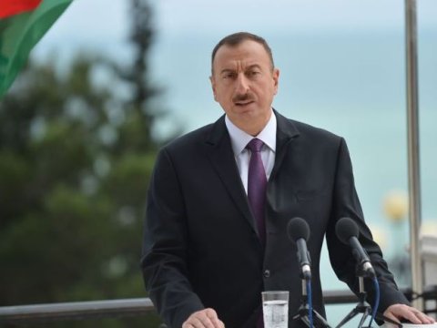 İlham Əliyev Gəncəyə getdi