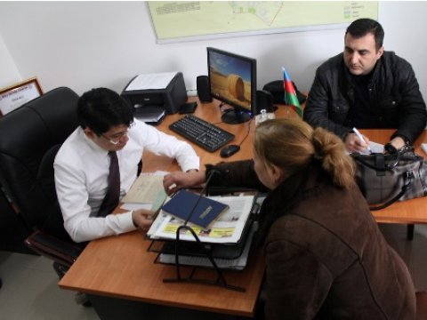 Fuad Muradov Xətai sakinləri ilə görüşüb