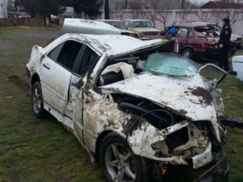 Tərtərdə ağır yol qəzası - ölənlər var