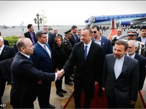 İlham Əliyev İrandadır - FOTO 